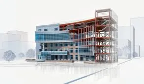 Modelo arquitectónico de edificación